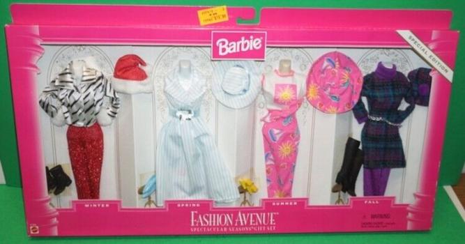 Mattel - Barbie - Fashion Avenue - Spectacular Seasons Gift Set - Tenue